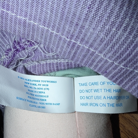 Alexander ToyWorks Doll 18" Blue Sleepy Eyes 2007 2009 - Picture 2 of 12